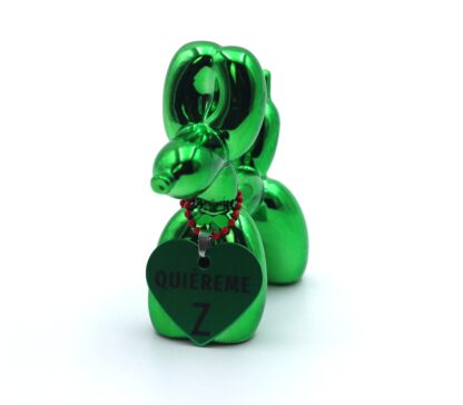 Balloon dog metallic green mini 19€ - Image 6