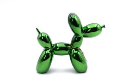 Balloon dog metallic green 49€ - Image 7