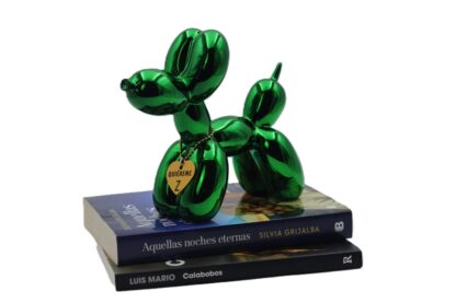 Balloon dog metallic green 49€ - Image 6