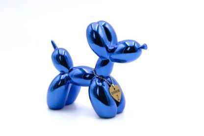 Balloon dog metallic blue 49€ - Image 5