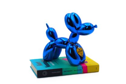 Balloon dog metallic blue 49€ - Image 6