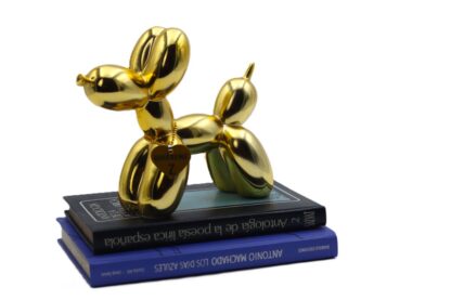 Balloon dog metallic gold 49€ - Image 5