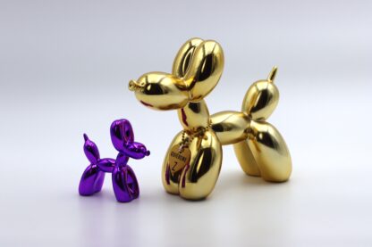 Balloon dog metallic purple mini 19€ - Image 2