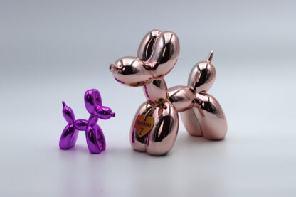 Balloon dog metallic pink 49€ - Image 3