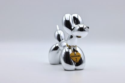 Balloon dog metallic silver 49€ - Image 3
