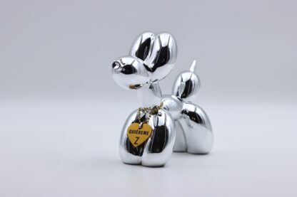 Balloon dog metallic silver 49€ - Image 4