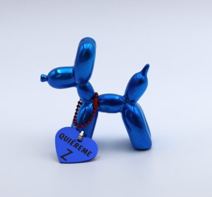 Balloon dog metallic blue mini 19€ - Image 2