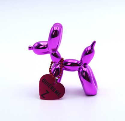 Balloon dog metallic magenta mini 19€ - Image 3