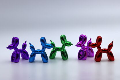 Balloon dog metallic blue mini 19€ - Image 4