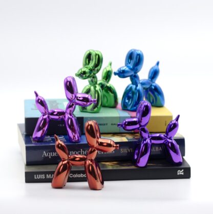Balloon dog metallic blue mini 19€ - Image 5