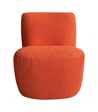 Slipper chair orange - Image 3