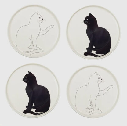 Cat Dessert Plates