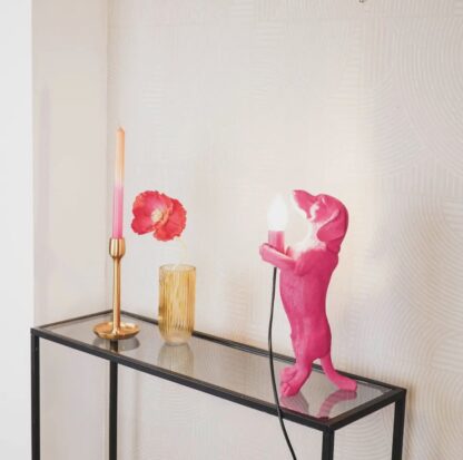 Dachshund lamp - Pink - Image 3