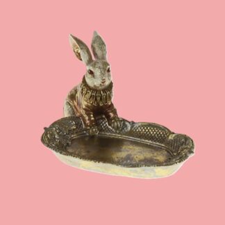 Rabbit with tray