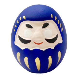 Daruma Feliz Azul