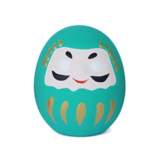 Daruma Feliz Verde Aguamarina 9€